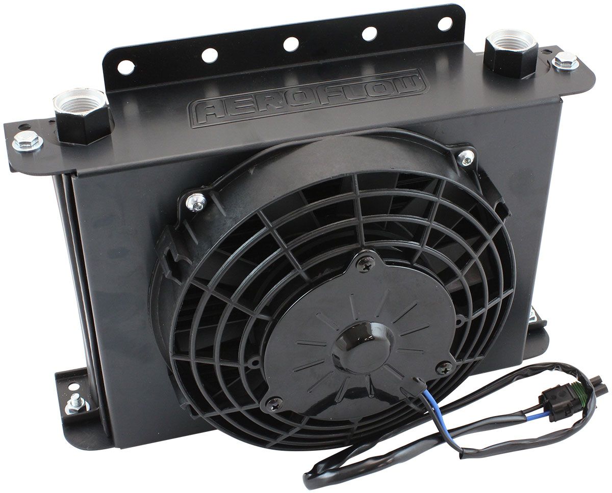 MODULAR OIL COOLER FAN SHROUD COMBO 330X193X51MM 25 ROW, , scaau_hi-res