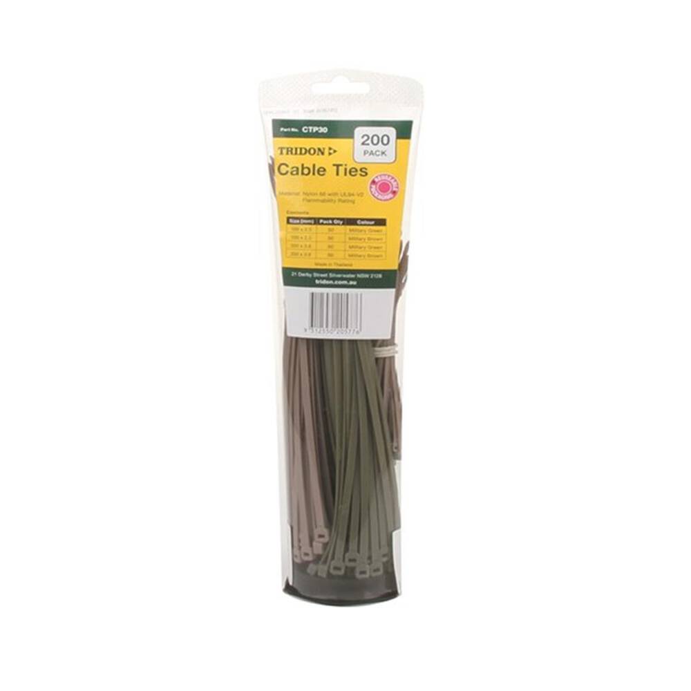 Cable Toothpaste Tridon Toothpaste Tube Cable Tie Combo Pack - Assorted Colours - CTP30 ...