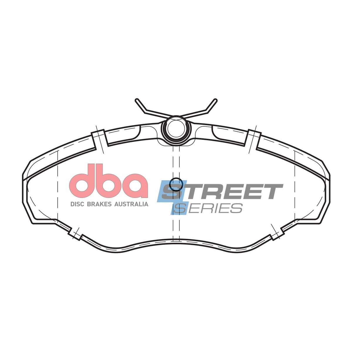 DBA SS STREET SERIES BRAKE PADS [ Renault Traffic 2001 - 2014 F ], , scaau_hi-res