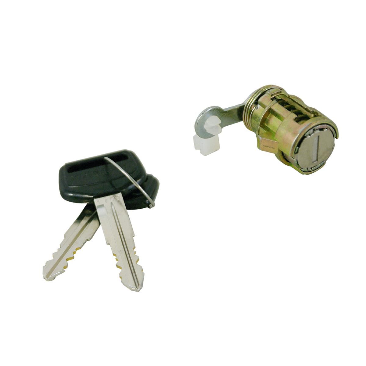DOOR LOCK BARREL + KEYS / RIGHT SIDE ONLY / SUITS TOYOTA COROLLA 89-94 / HOLDEN NOVA 92-94 / HILUX 97-98, , scaau_hi-res