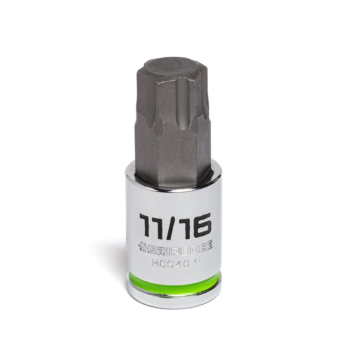 GRIPEDGE 1/2DR HEX BIT SOCKET 11/16, , scaau_hi-res