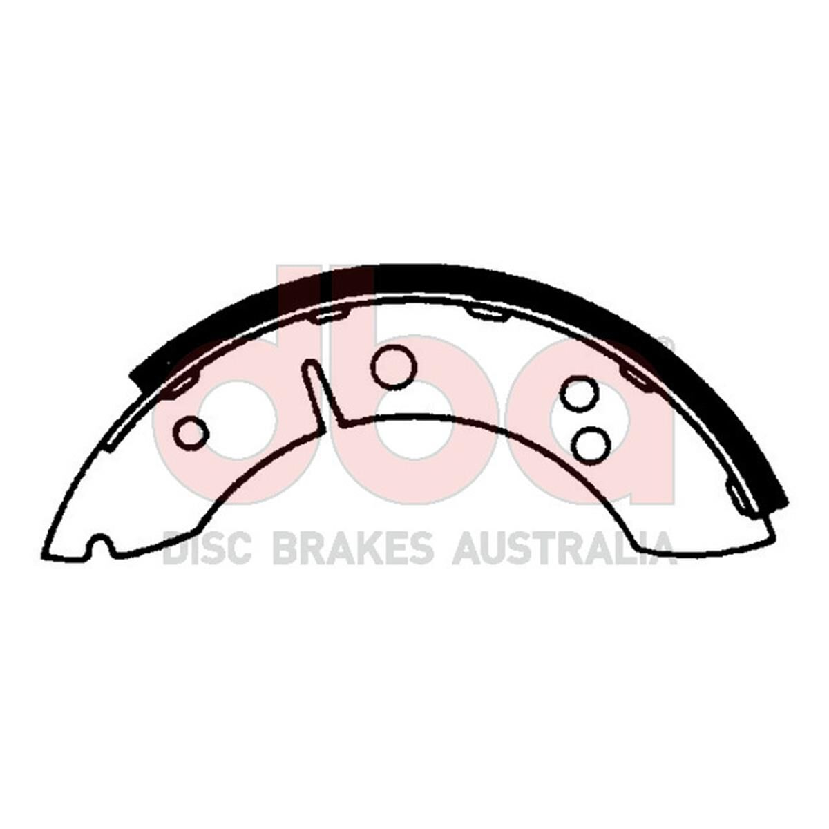 Street Series Brake Shoes [Austin / Morris Sprite 1958-63 177.8mm], , scaau_hi-res