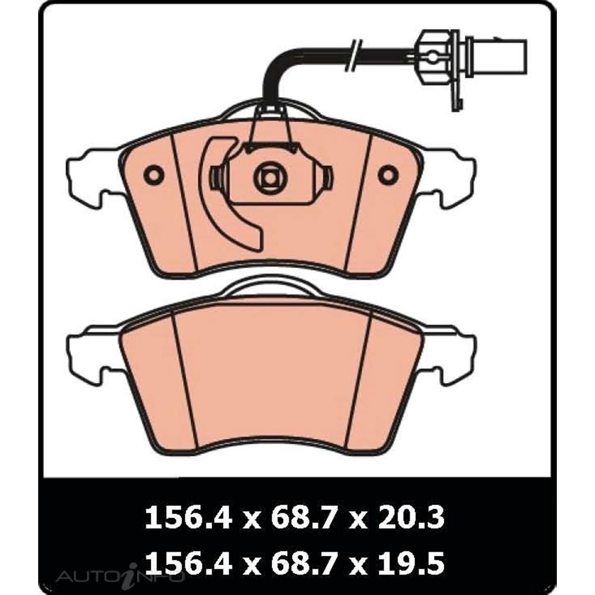 DB2031R TRANSPORTER T4 2.5 99 FRONT, , scaau_hi-res