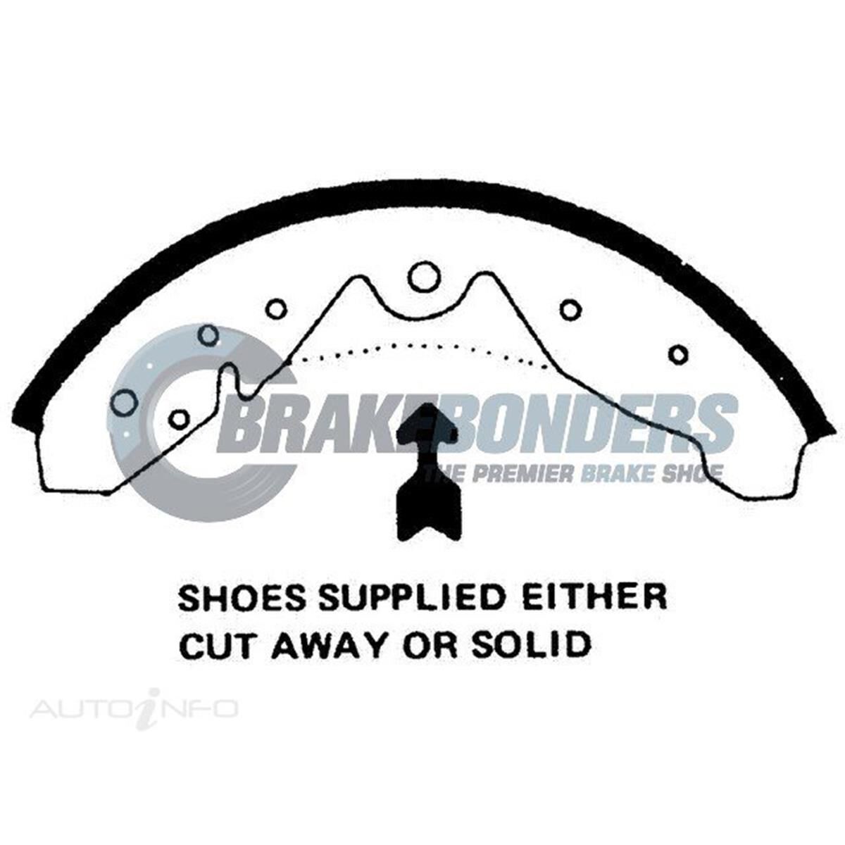 Special Bond Brake Shoes, , scaau_hi-res