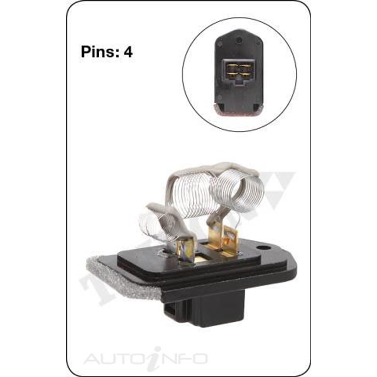 TRIDON HEATER FAN RESISTOR, , scaau_hi-res