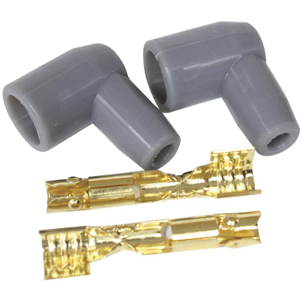 Aeroflow Distributor Boots & Terminals 90 Deg 2 Boots,Terminals Grey ...
