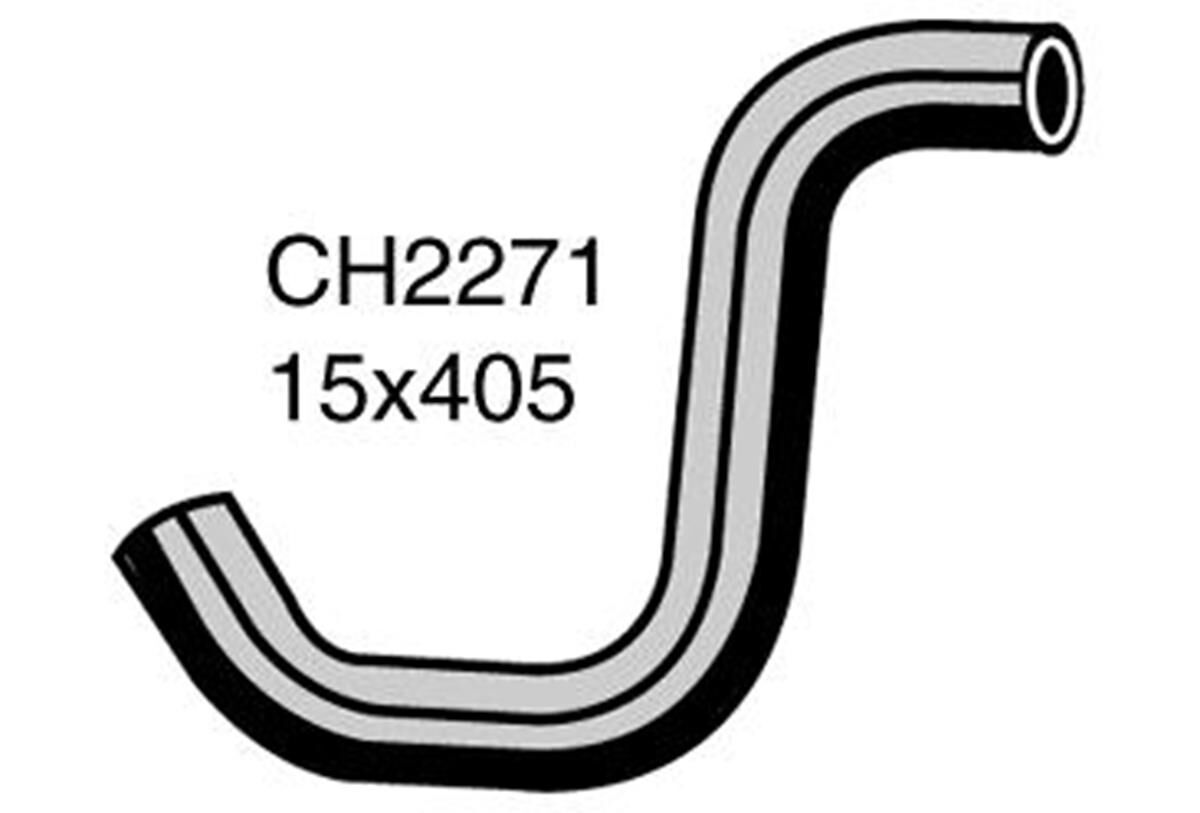 Heater Hose  - FORD FESTIVA WD, WF - 1.3L I4  PETROL - Manual & Auto, , scaau_hi-res