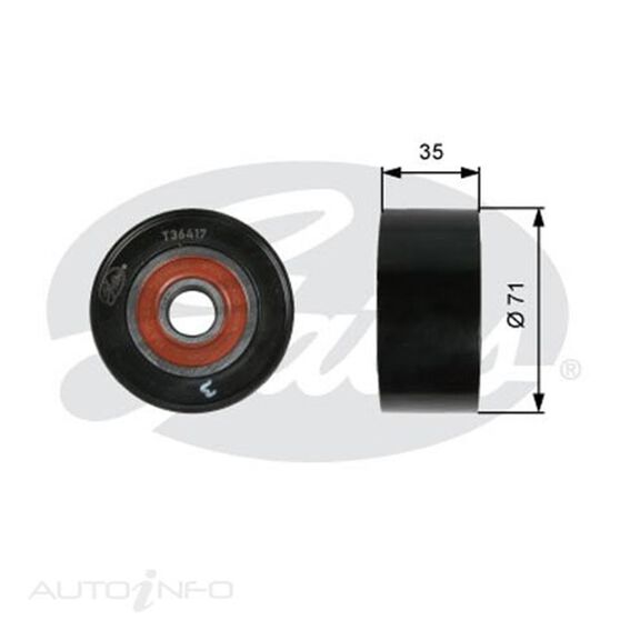 36417 DRIVEALIGN IDLER PULLEY, , scaau_hi-res
