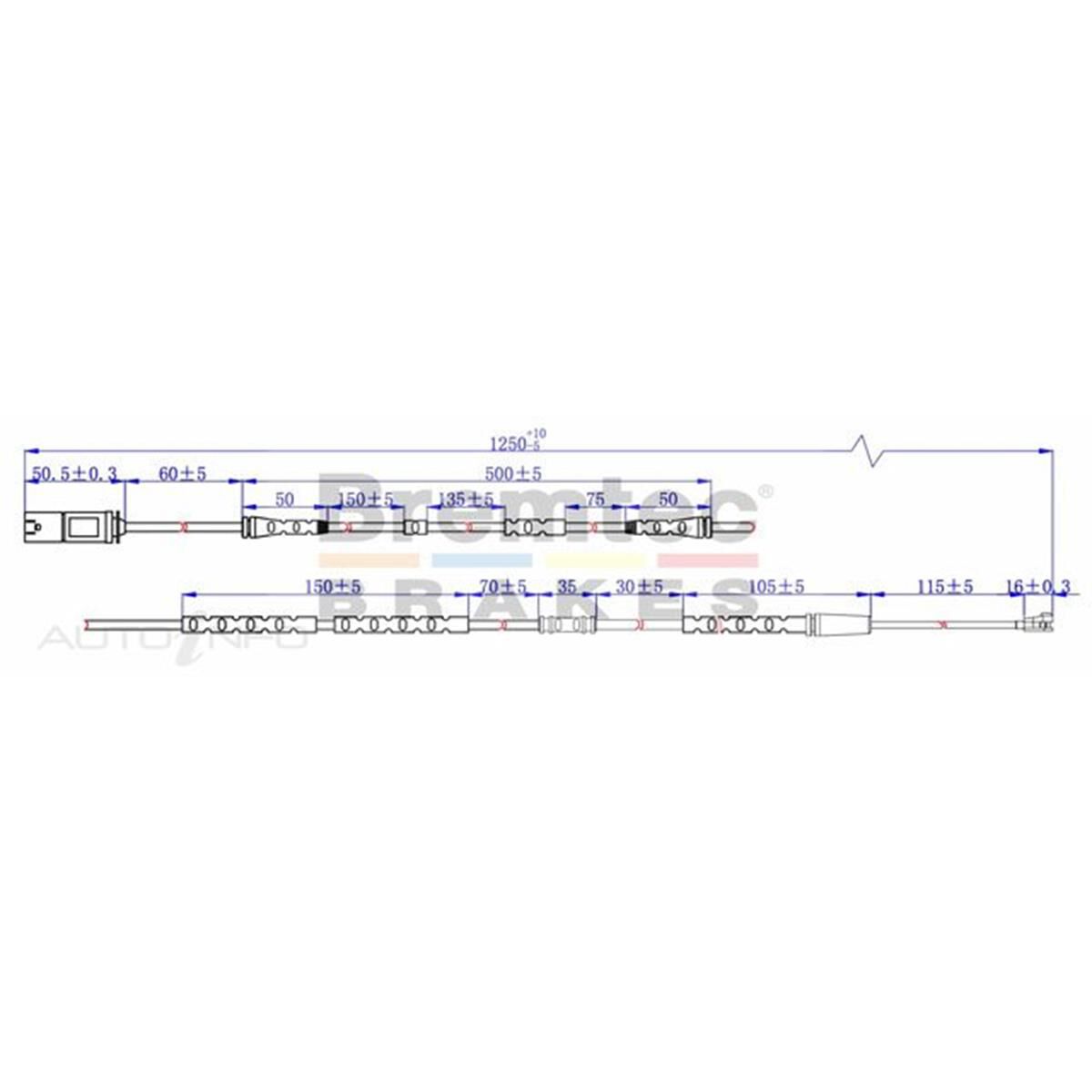 EUROLINE BRAKE WEAR SENSOR, , scaau_hi-res