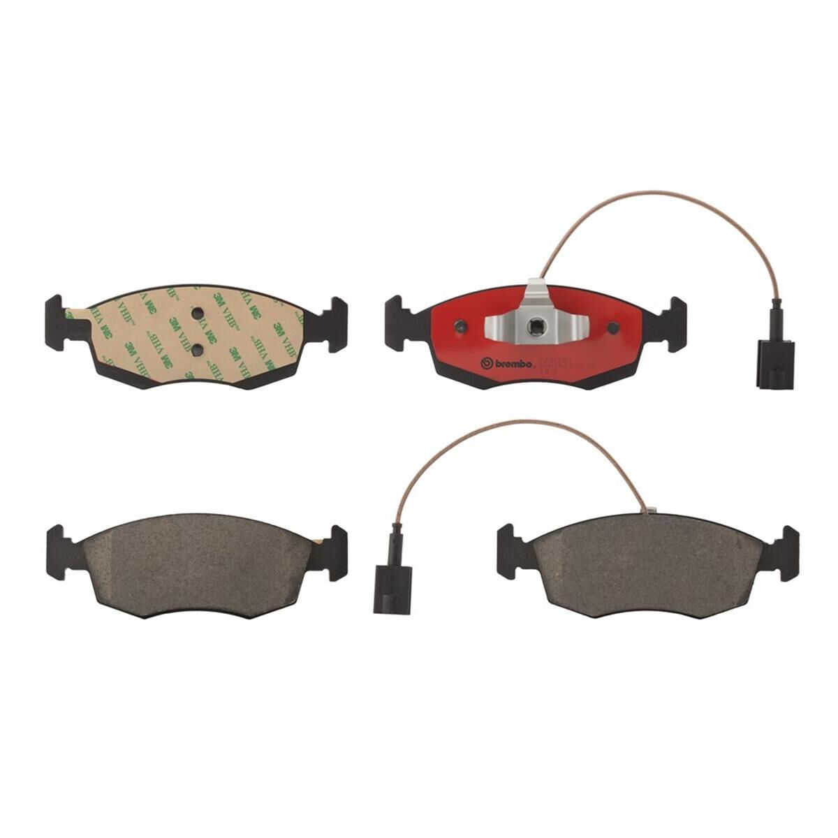 BREMBO DISC PAD SET NAO CERAMIC, , scaau_hi-res