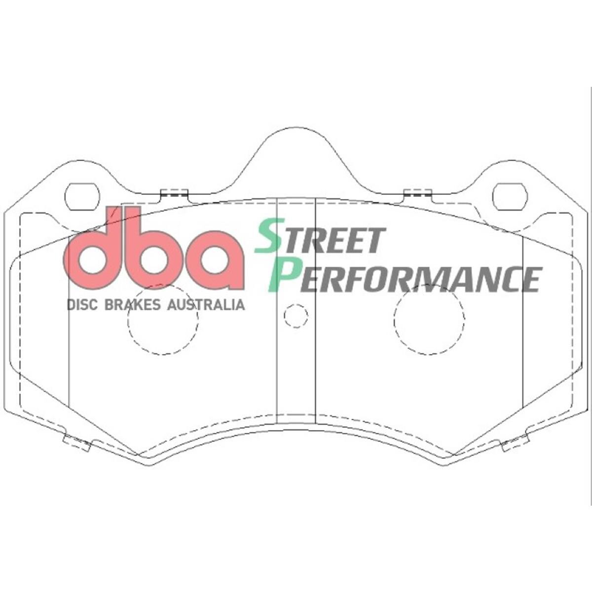 DBA SP PERFORMANCE BRAKE PADS HSV, , scaau_hi-res