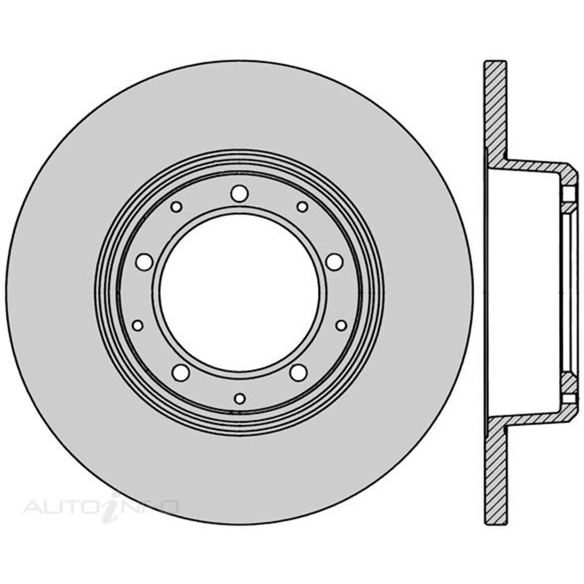 IBS Brake Rotor - Single, BR549 | Supercheap Auto