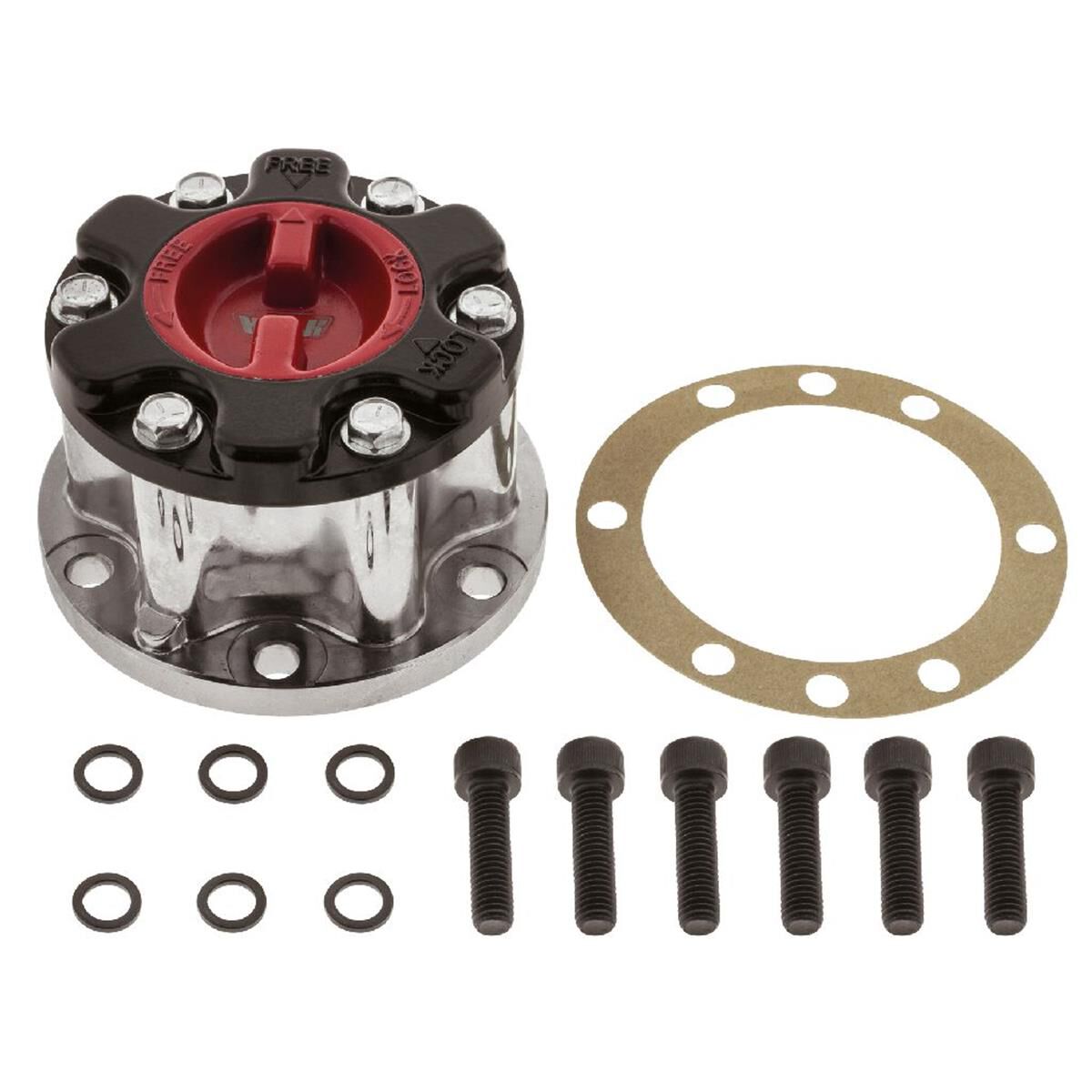 FREE WHEEL HUB HILUX TORSION  BAR FRONT SUSPENSION 90MM PCD PITCHED CIRCLE DIAMETER, , scaau_hi-res