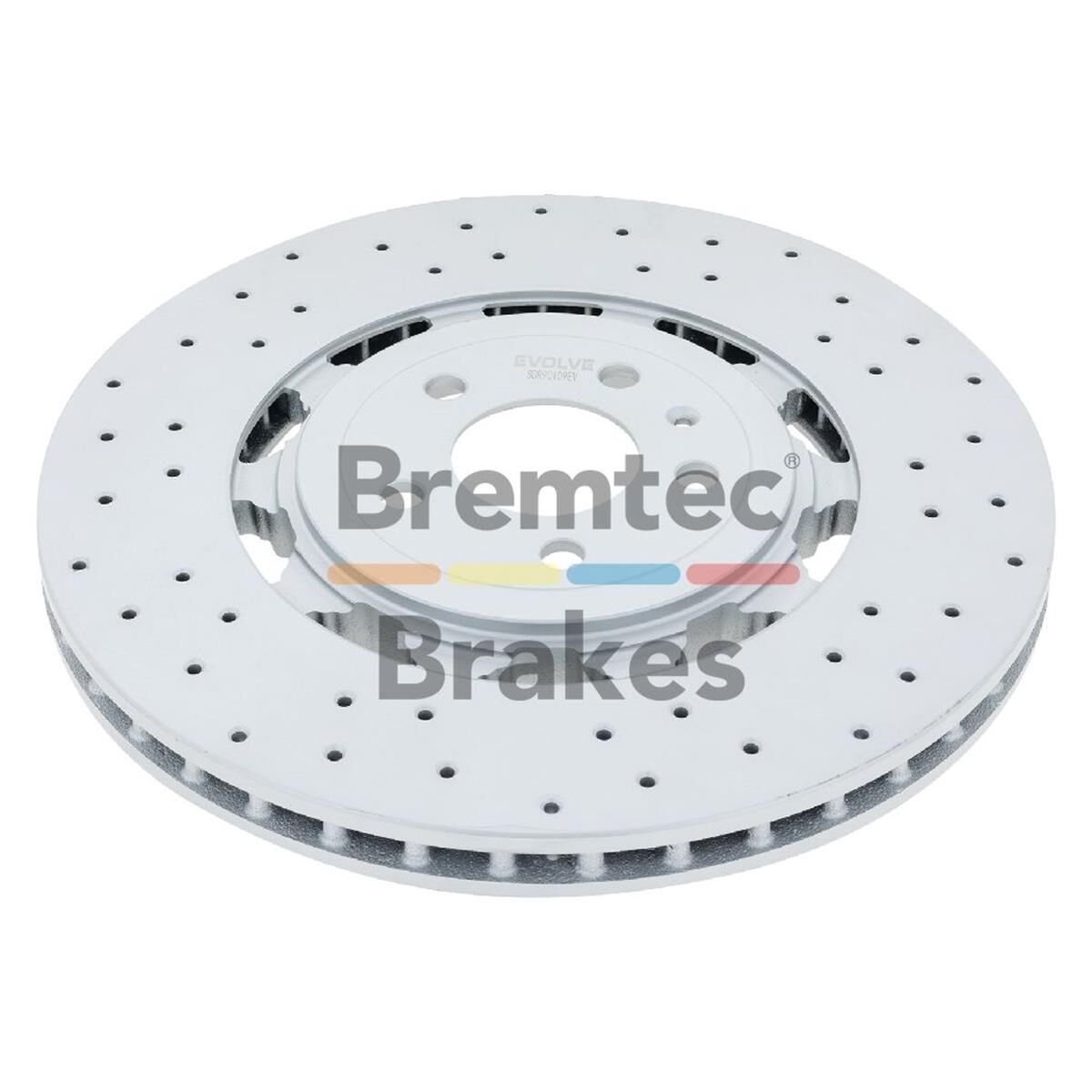 Bremtec EVOLVE FS2 Performance+ Brake Rotor - Single Rear, BDR90109EV ...
