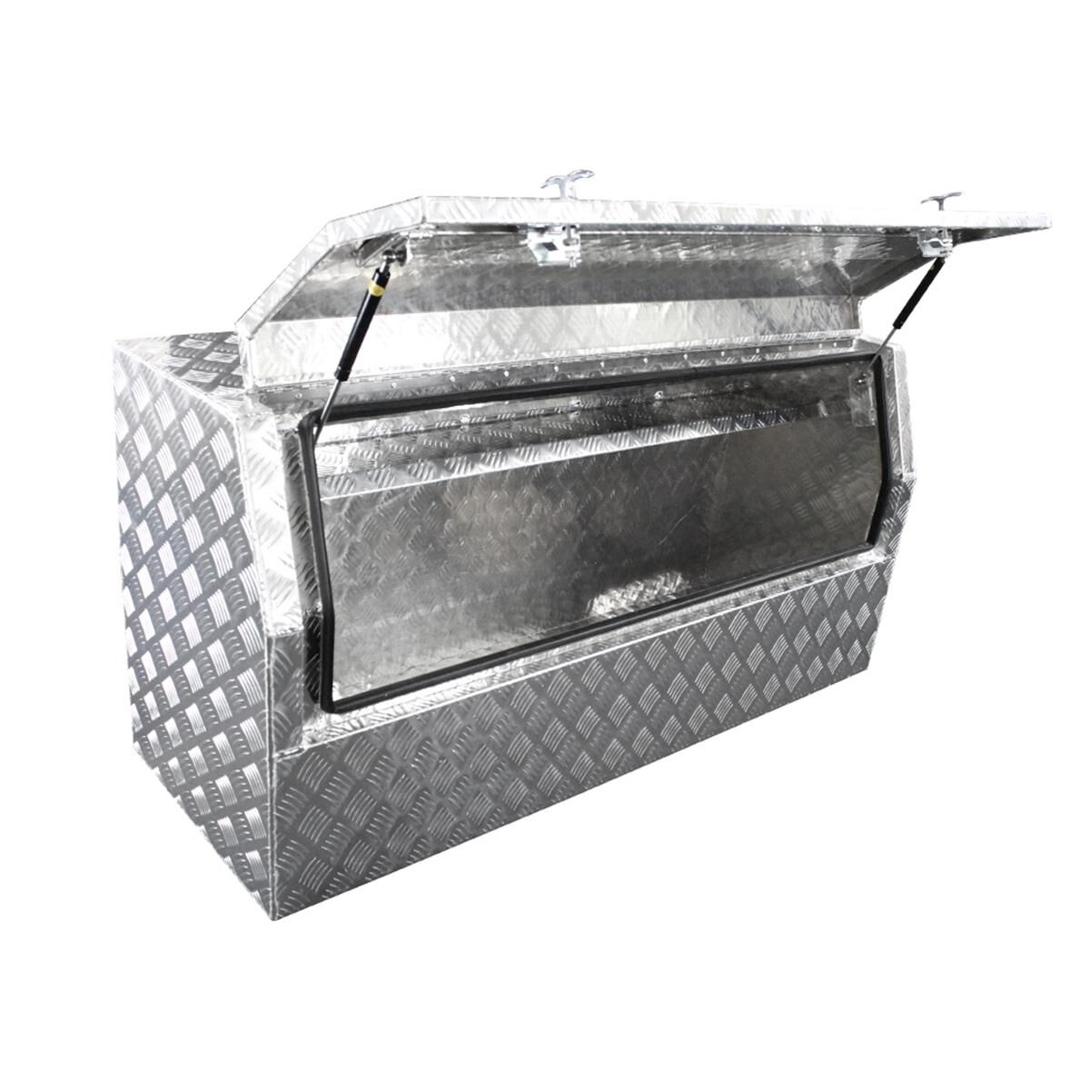 Sunrise Aluminium Tool Box Ute Canopy Curved Front 1450 x 500 x 700mm, , scaau_hi-res