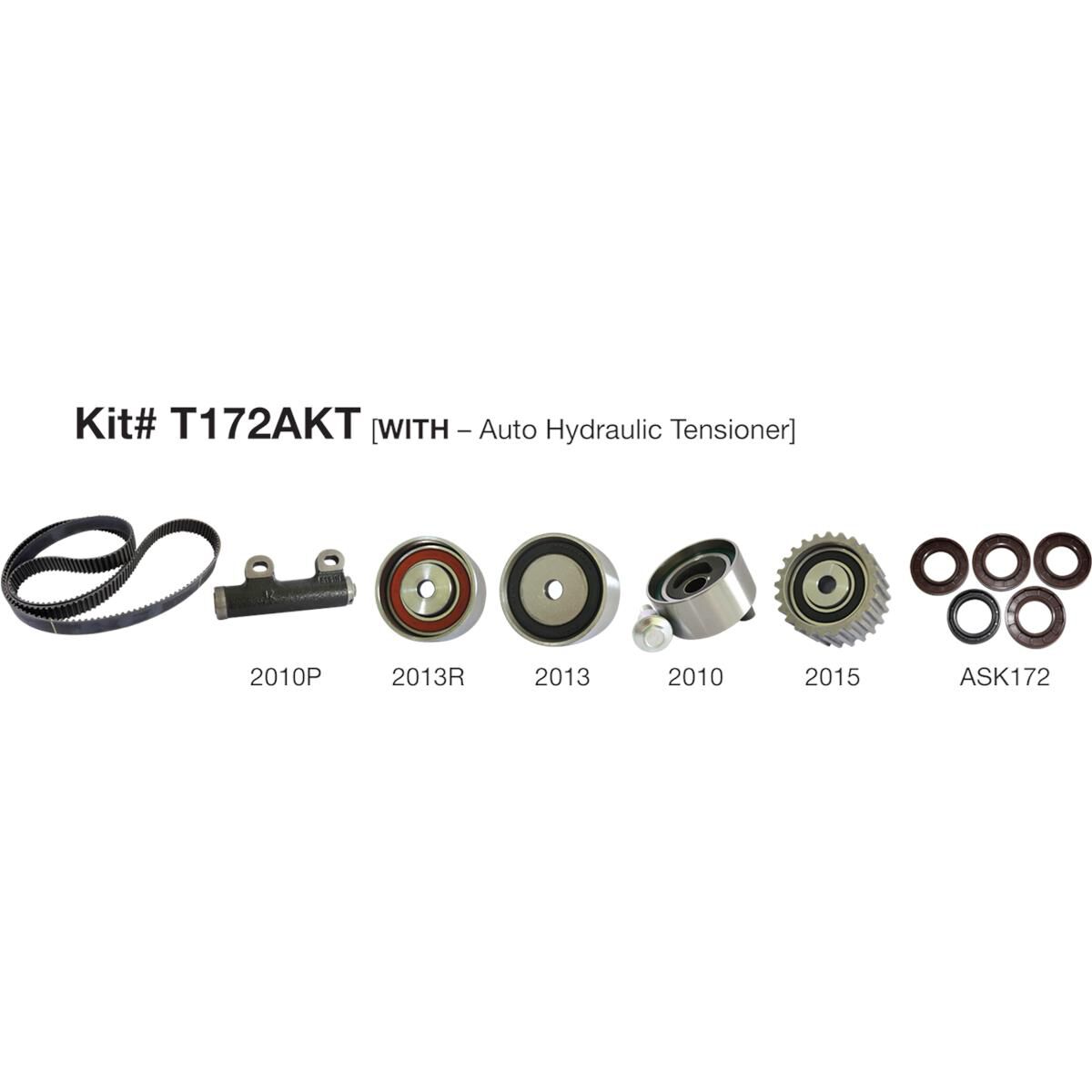 SUBARU SOHC >7/98 'TIMING BELT KIT', , scaau_hi-res