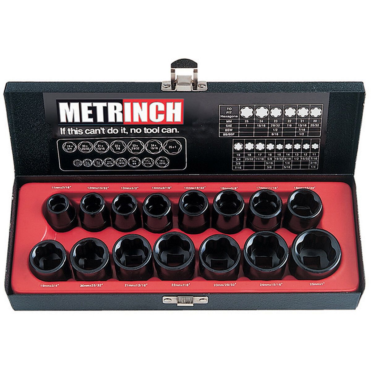 METRINCH 1/2IN DRIVE 15PC IMPACT SET, , scaau_hi-res
