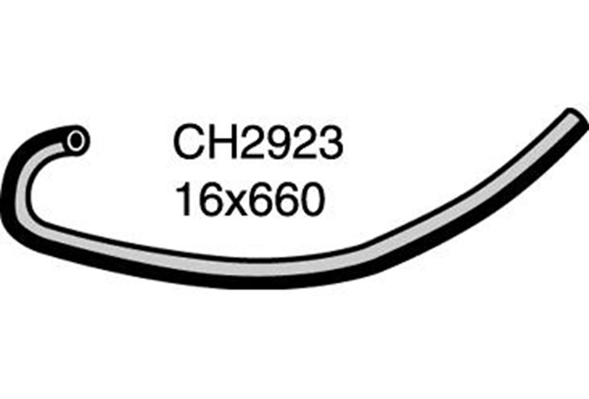 Heater Hose  - DAIHATSU ROCKY . - 2.8L I4  DIESEL - Manual & Auto, , scaau_hi-res