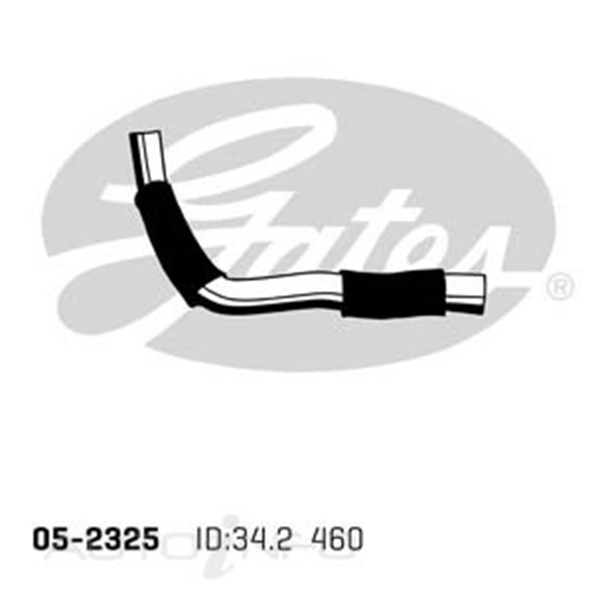 05-2325 GATES RADIATOR HOSE, , scaau_hi-res