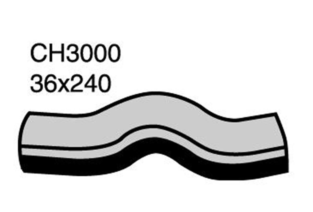 Radiator Lower Hose  -  HOLDEN JACKAROO U8 - 3.0L I4 Turbo DIESEL - Manual & Auto, , scaau_hi-res