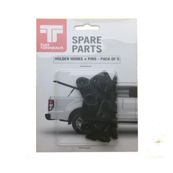 Tonneau Spare Parts Replacement Holden Hooks + Pins (3 pin type) Pack Of Five, , scaau_hi-res