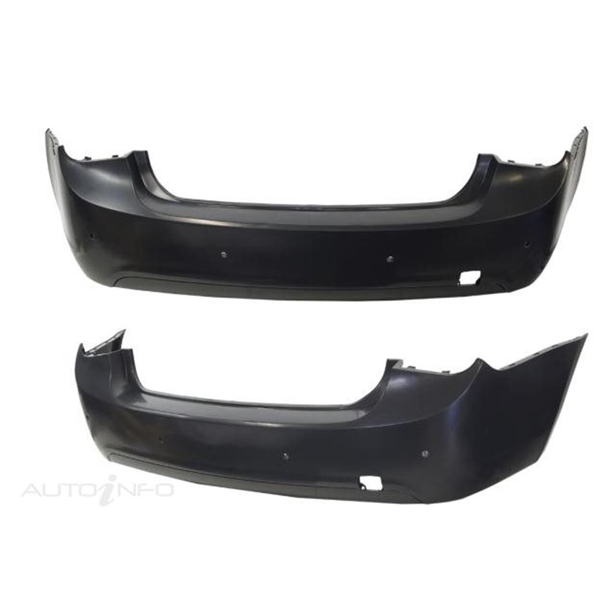 HOLDEN CRUZE  JG  05/2009 ~ 02/2011  REAR BUMPER BAR COVER  WITH SENSOR HOLES, , scaau_hi-res