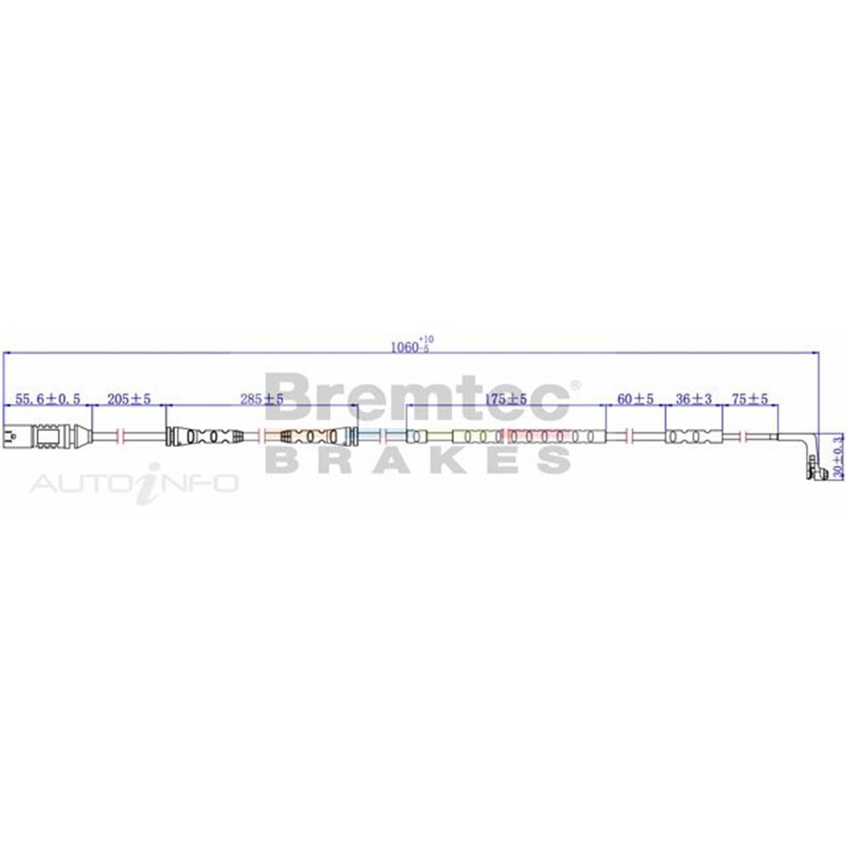 EUROLINE BRAKE WEAR SENSOR, , scaau_hi-res