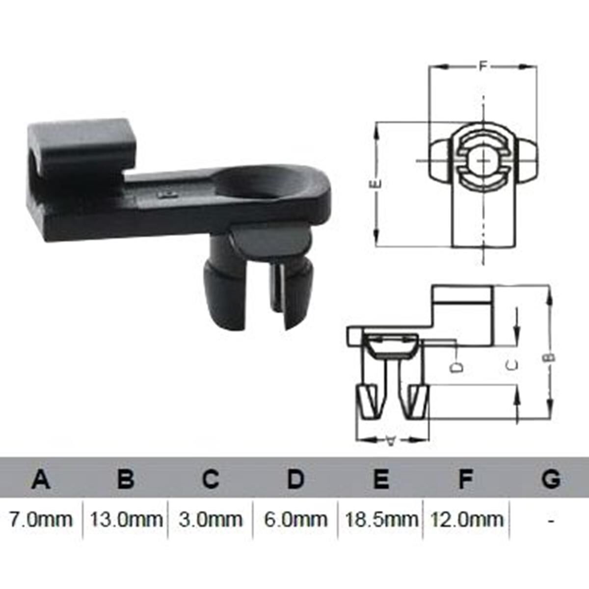 PKT 10 DOOR LOCK CLIP, , scaau_hi-res