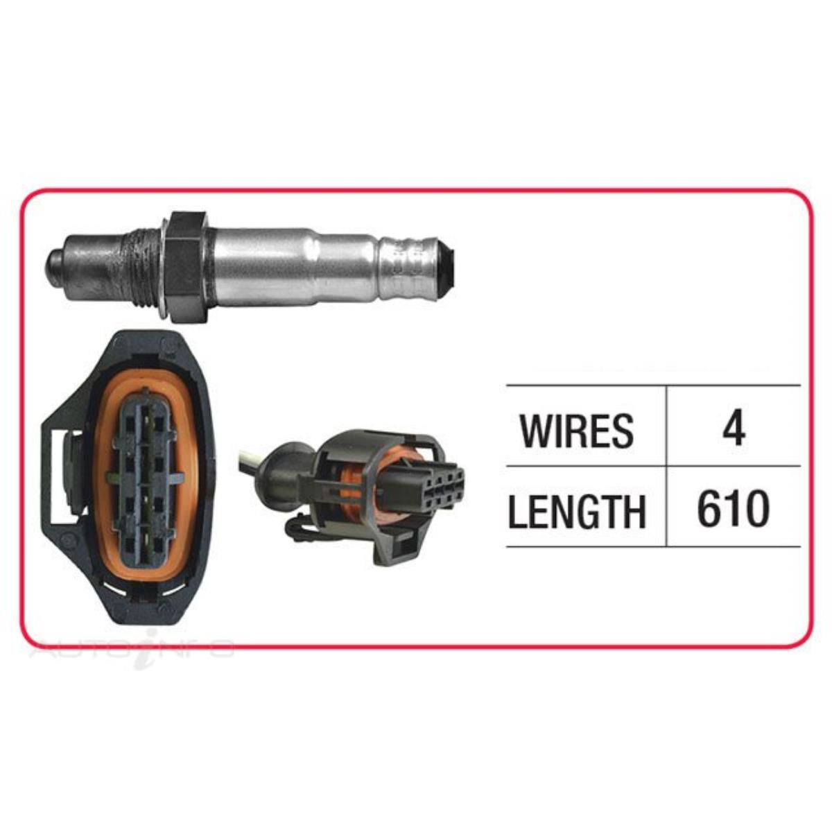 OX SENSOR - GMH 4 WIRE - WIDE, , scaau_hi-res