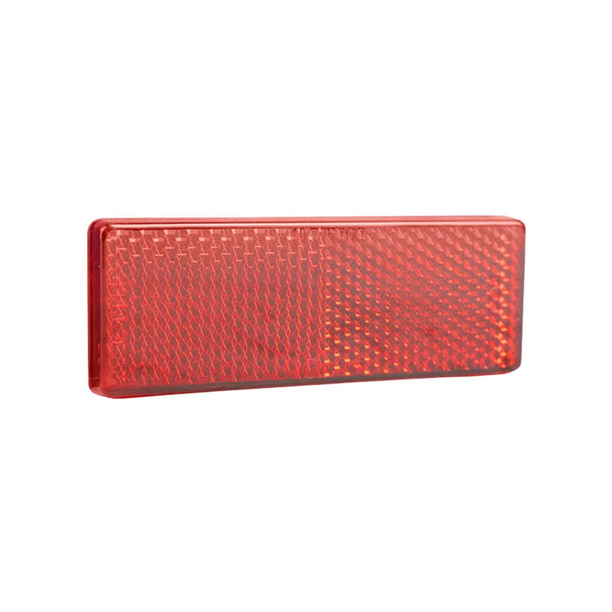 Sunrise Reflector Stick On 84 x 30mm - Red, , scaau_hi-res