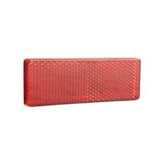 Sunrise Reflector Stick On 84 x 30mm - Red, , scaau_hi-res