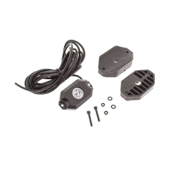 PKT 1 WHT LED ROCK LIGHT 9-18V 6 Watt 120Deg FLOOD BEAM IP68, , scaau_hi-res