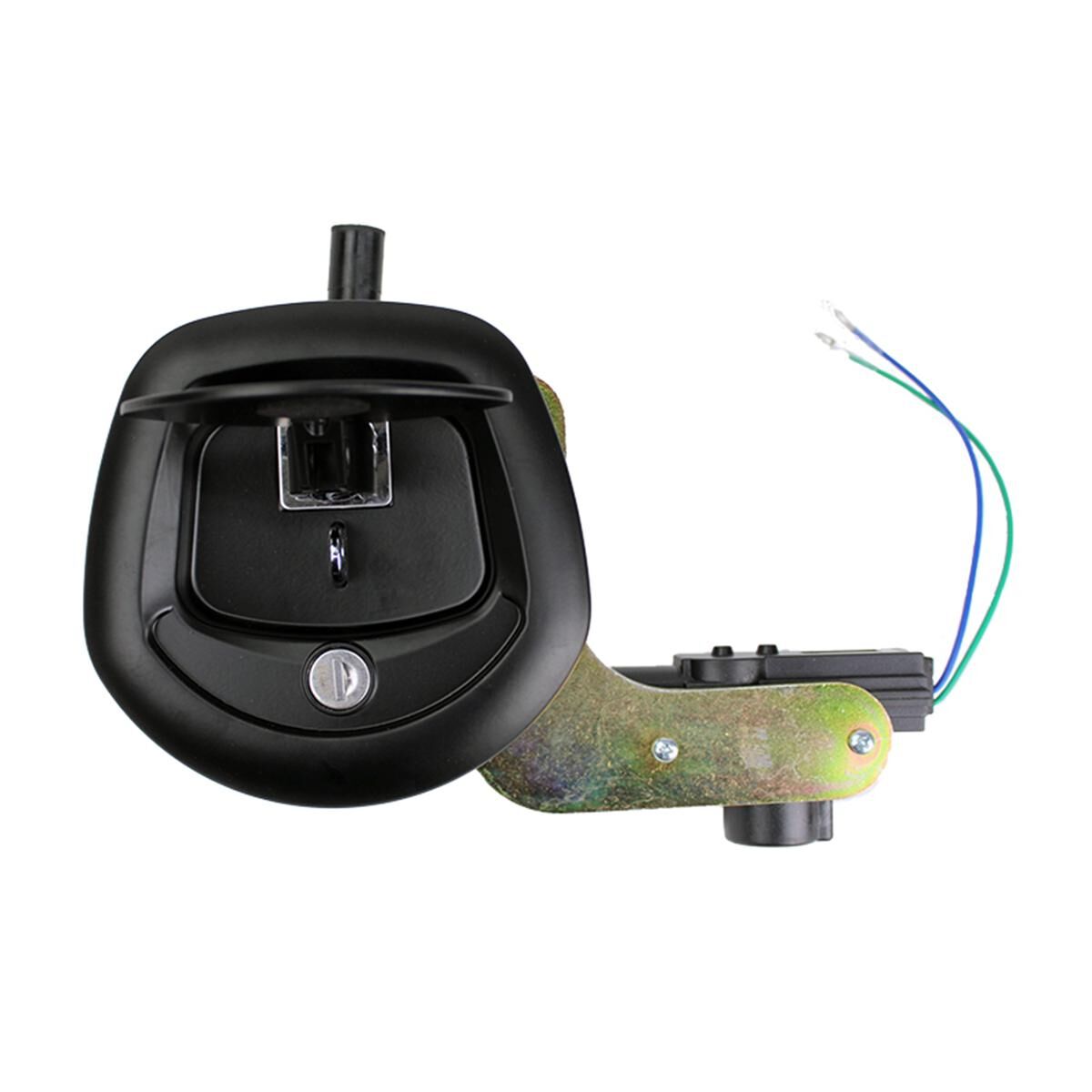 Sunrise T Lock Whale Tail Black Central Locking Power Operated 12V, , scaau_hi-res