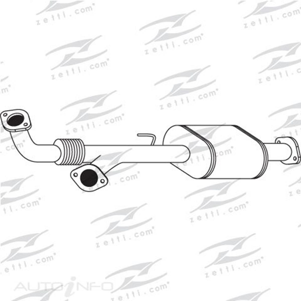 TOYOTA PRADO VZJ95 YP RESONATOR COM, , scaau_hi-res