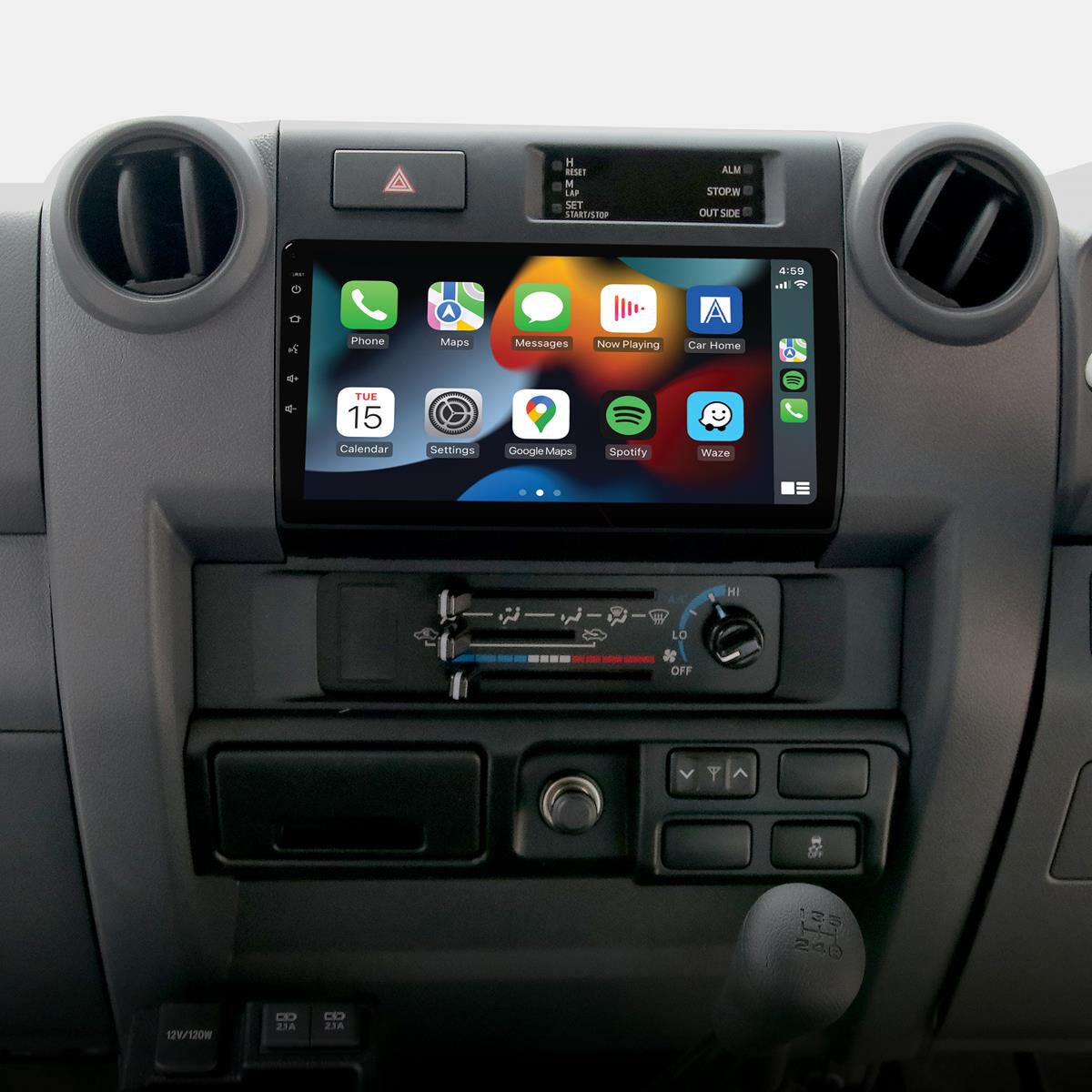 9" MULTIMEDIA RECEIVER TO SUIT TOYOTA LANDCRUISER 70 SERIES, , scaau_hi-res