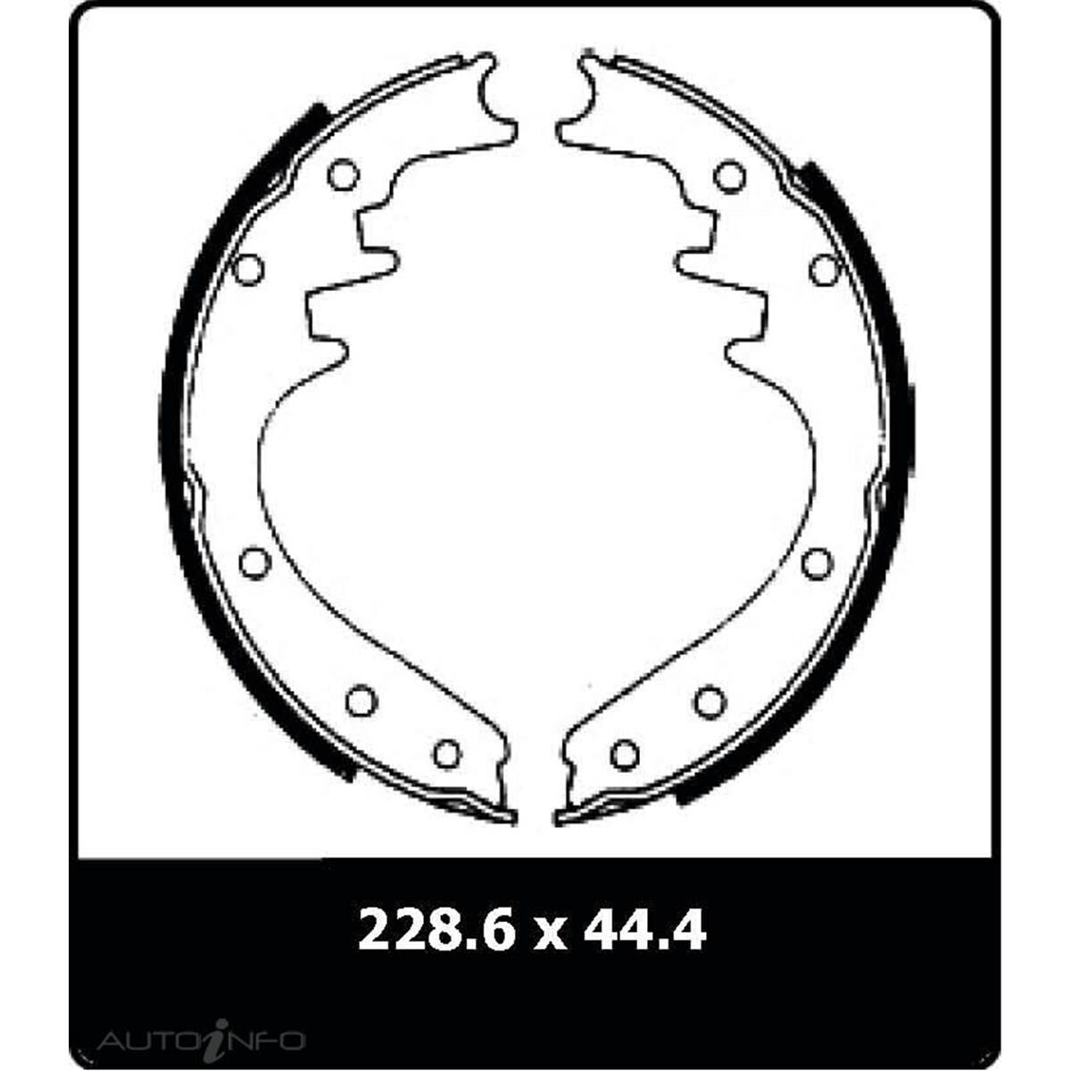 Protex Brake Shoes N1174 Supercheap Auto