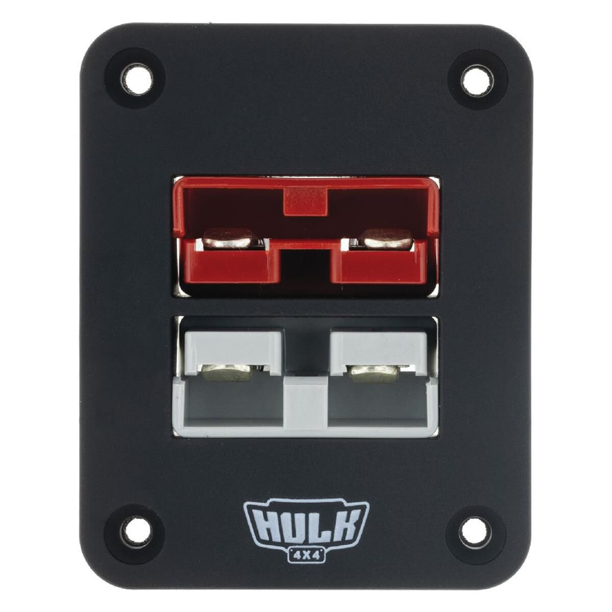 DOUBLE FLUSH MOUNT HOUSING 50A ANDO STYLE PLUGS RED & GRY, , scaau_hi-res