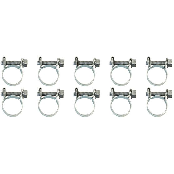 911Mm EFI Hose Clamp 1/4" 10 Pieces Per Pack Supercheap Auto
