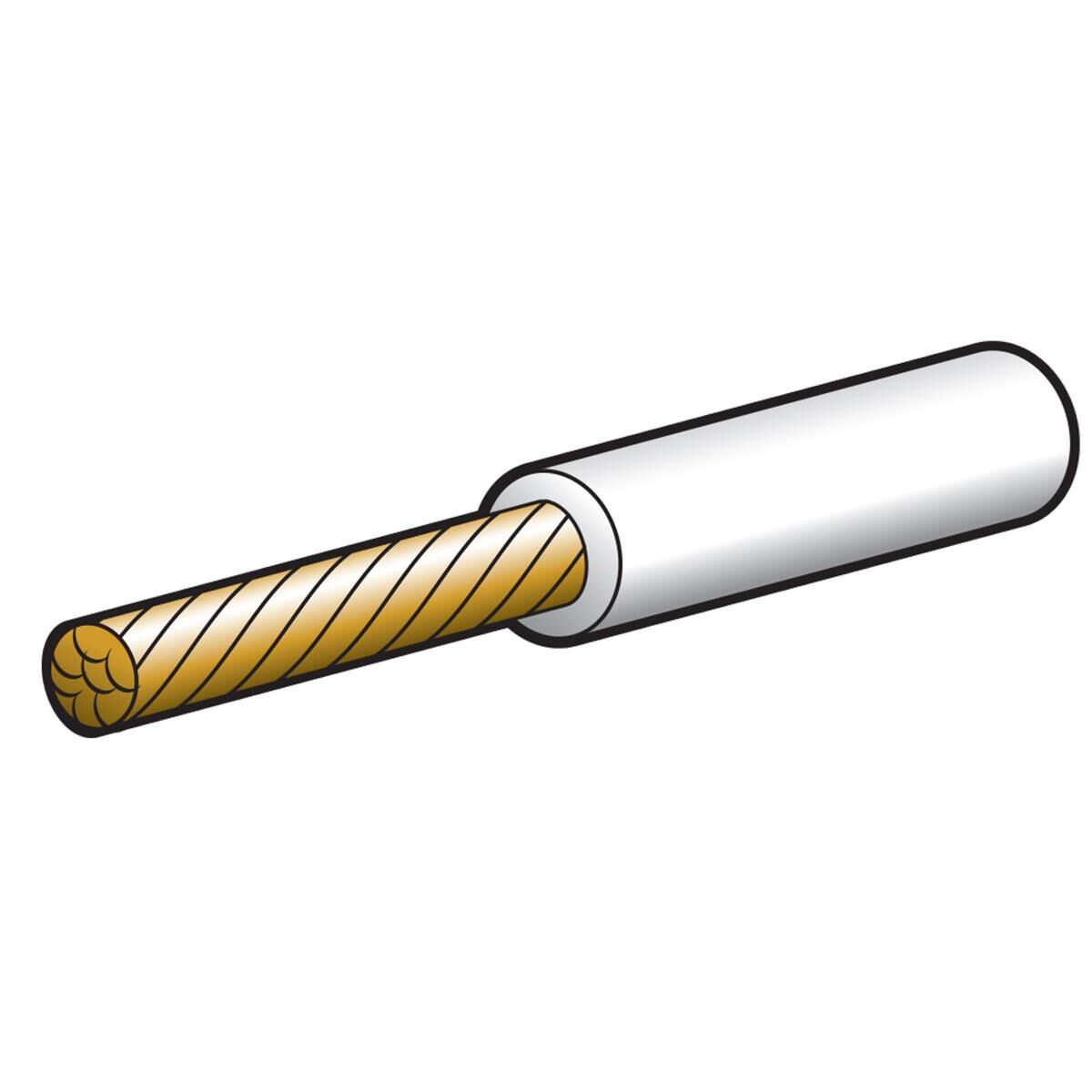 CABLE S/CORE 6MM 50A 30M WHITE, , scaau_hi-res