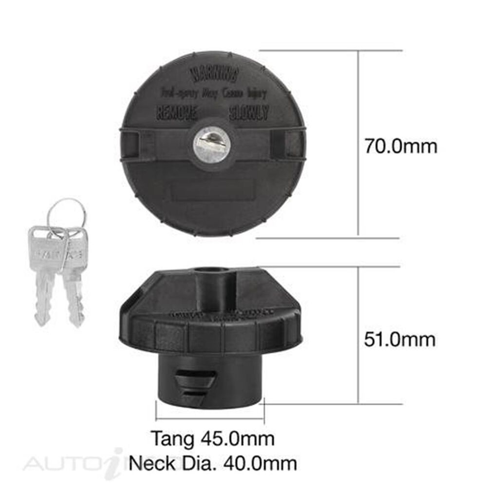 Tridon Locking Fuel Cap TFL232 Supercheap Auto
