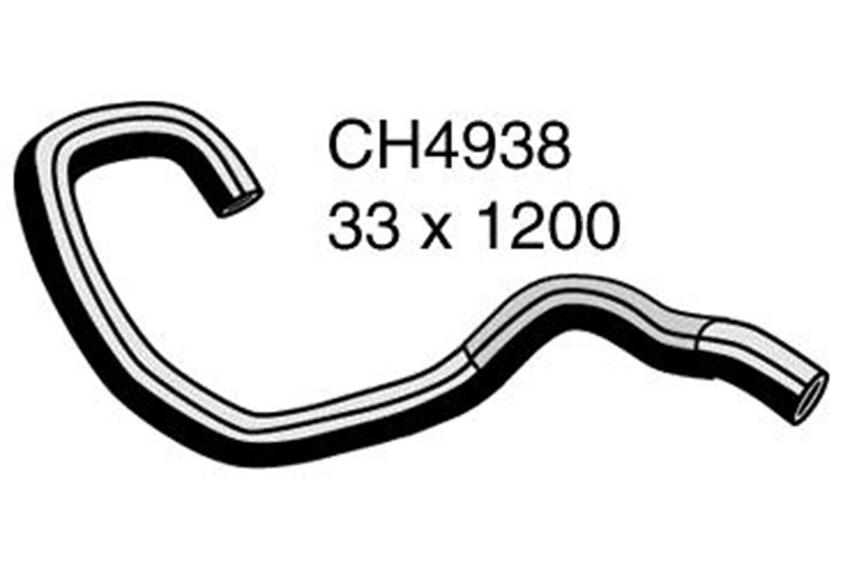 Radiator Lower Hose  - MITSUBISHI OUTLANDER ZG, ZH - 2.4L I4  PETROL - Manual & Auto, , scaau_hi-res