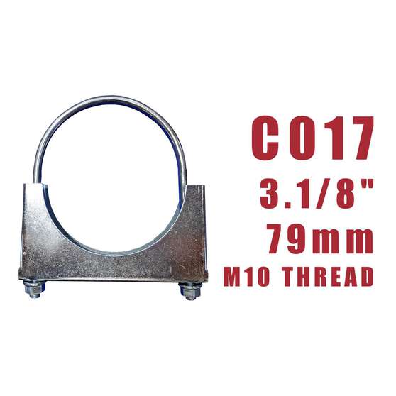 U-BOLT CLAMP M10 X 1.5 X 79mm, , scaau_hi-res