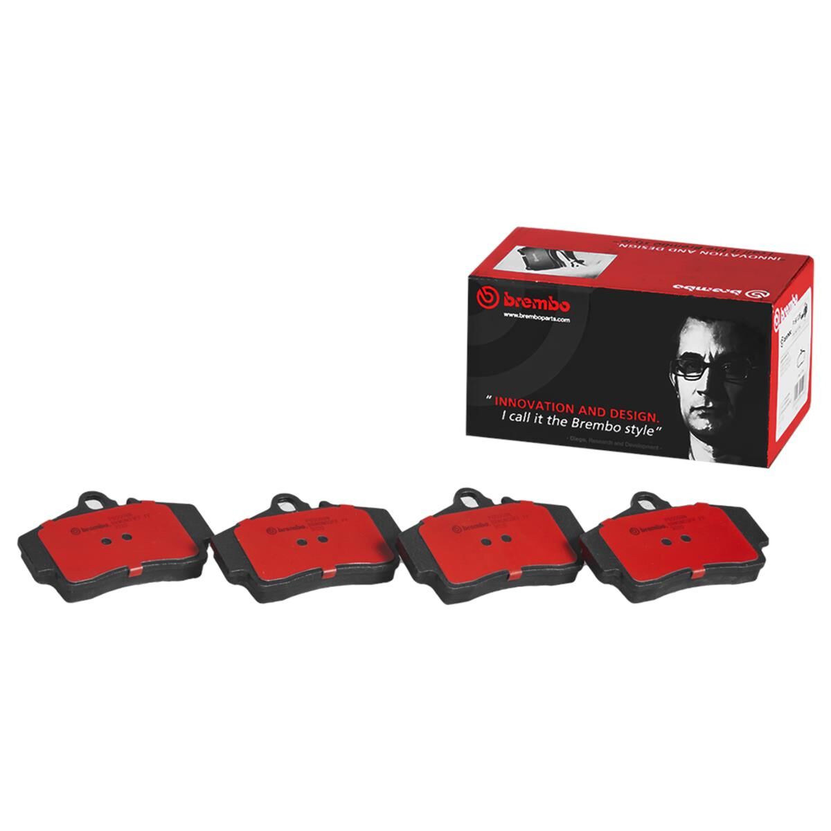 BREMBO DISC PAD SET NAO CERAMIC, , scaau_hi-res