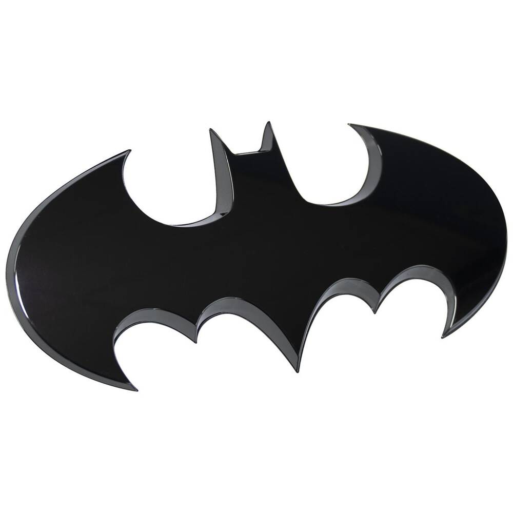 Sw Sh Emblems Fan Emblems DC Batman Big Batwing 3D Black Chrome Truck Badge - 9672 ...
