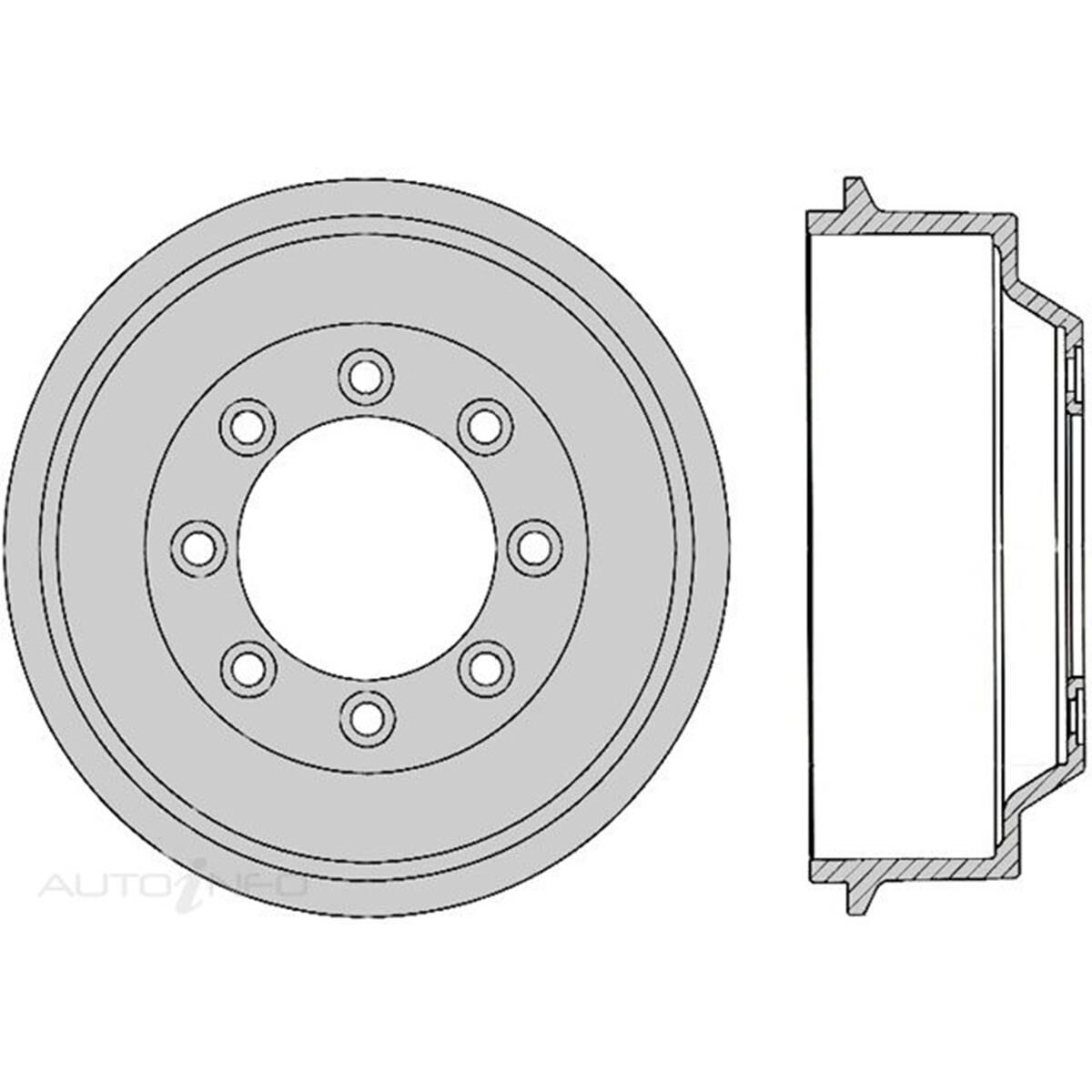 PTX FORD F250 5/8 STUDS REAR 1974-85, , scaau_hi-res