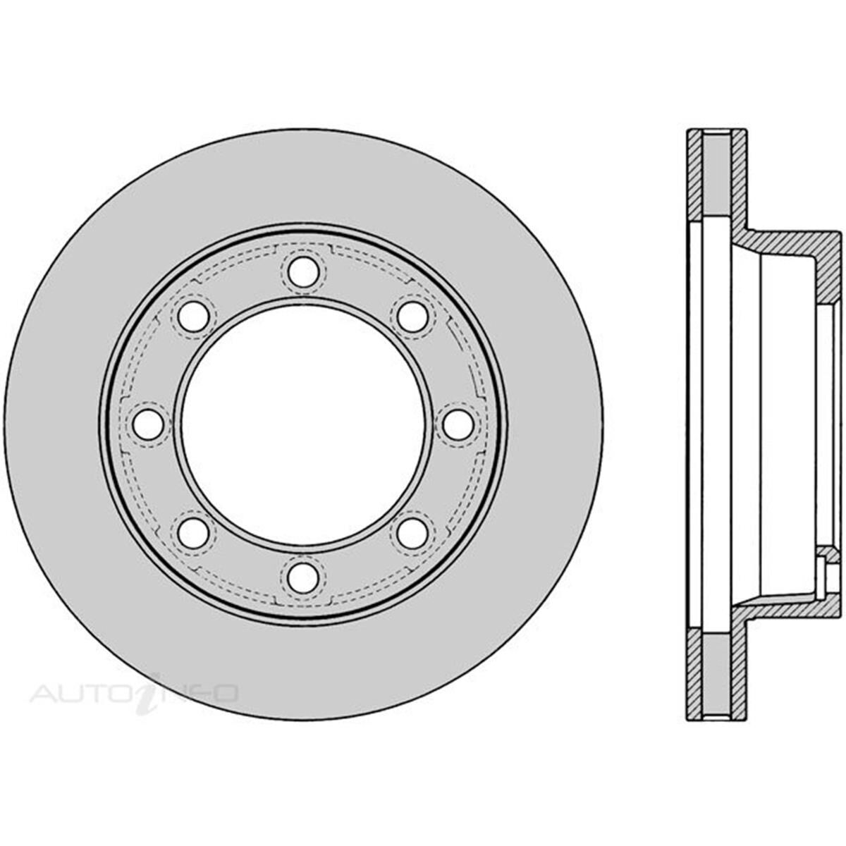 IBS Brake Rotor - Single, BR15096 | Supercheap Auto