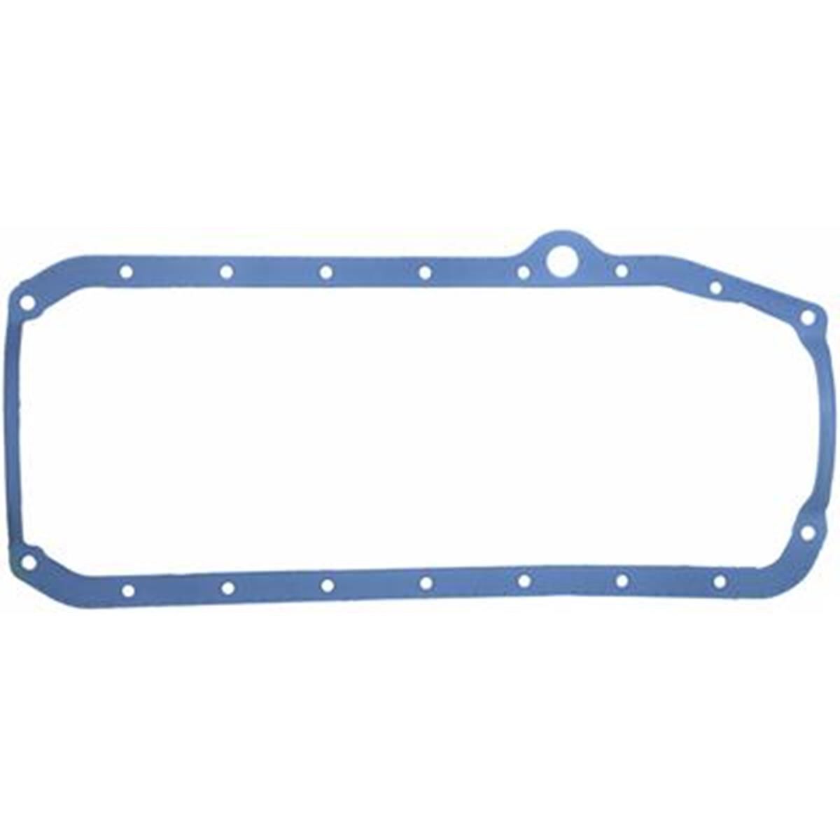 SBC OIL PAN GASKET SET LEFT DIP THIN SEAL 1 PIECE, , scaau_hi-res