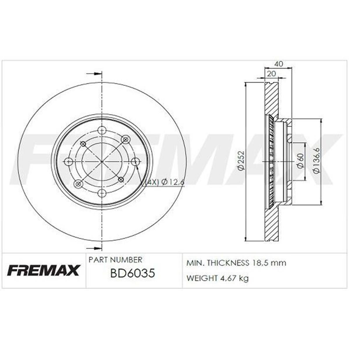 FREMAX+TRADE-LINE BRAKE BUNDLESUZUKI SWIFT (EZ) 1.5L 2004-11 FRONT, , scaau_hi-res