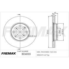 FREMAX+TRADE-LINE BRAKE BUNDLESUZUKI SWIFT (EZ) 1.5L 2004-11 FRONT, , scaau_hi-res