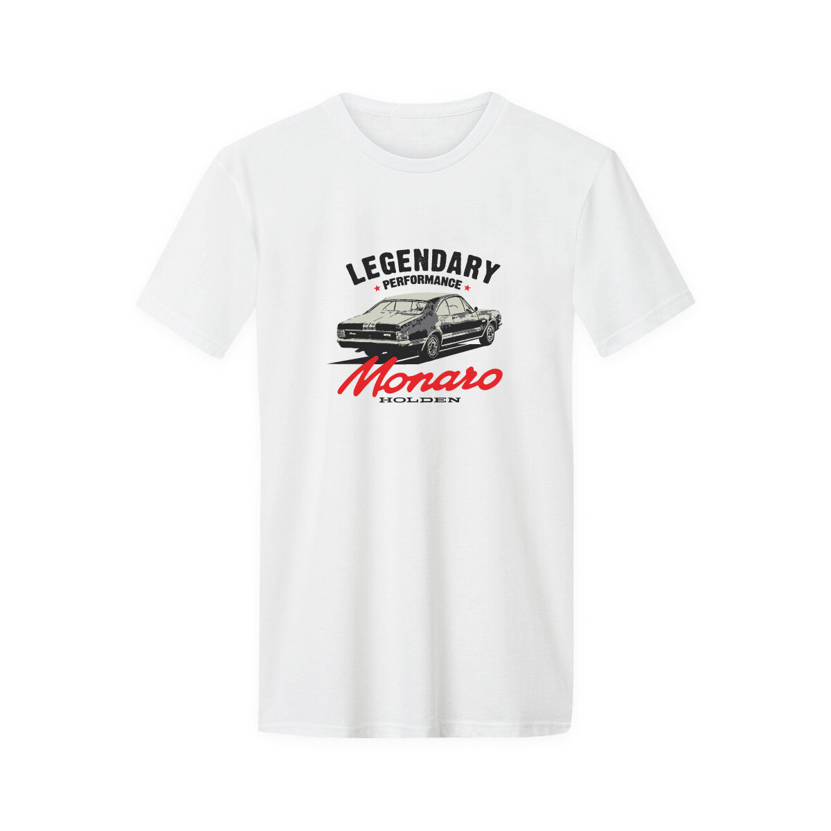 ADULT COTTON T-SHIRT-WHITE [LEGENDARY PERFORMANCE MONARO] [2XL], , scaau_hi-res